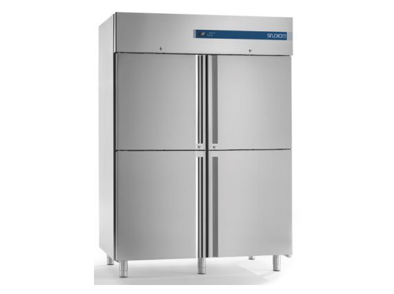 Armadio refrigerato quattro mezze porte Oasis Top Line SP75 1400L PC - 18/-22°. Motore remoto